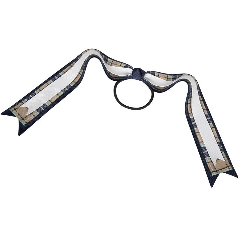 Streamer Hair Bow|533 – Percival Plaid