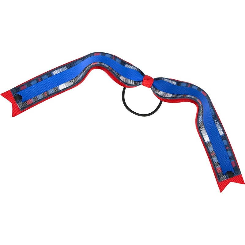 Streamer Hair Bow|725 – Windsor Plaid