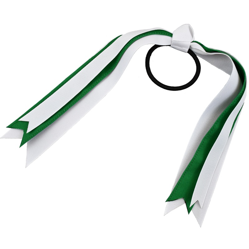 Streamer Hair Bow|803 – Leaf Green