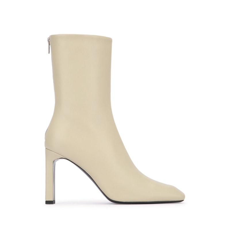 Toteme Beige Ankle Boots|IT 36