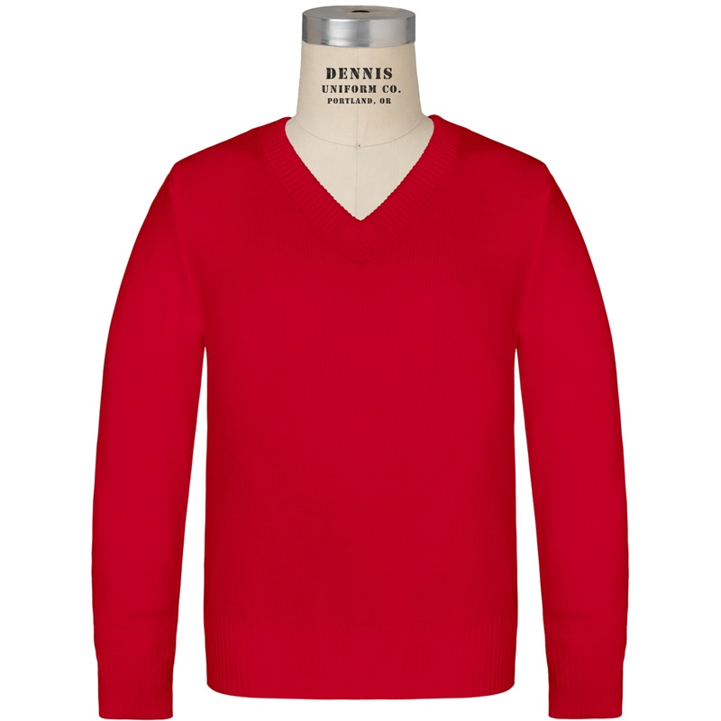 V-Neck Pullover Sweater|095 – Red|Toddler – Y2XS Toddler 3-4 – Youth 2XS|Youth – YXS Youth Size 5-6|Youth – YS Youth Size 7-8|Youth – YM Youth Size 10|Youth – YL Youth Size 12|Youth – YXL Youth Size 14-16|Adult Unisex – AS Adult|Adult Unisex – AM Adult|Ad