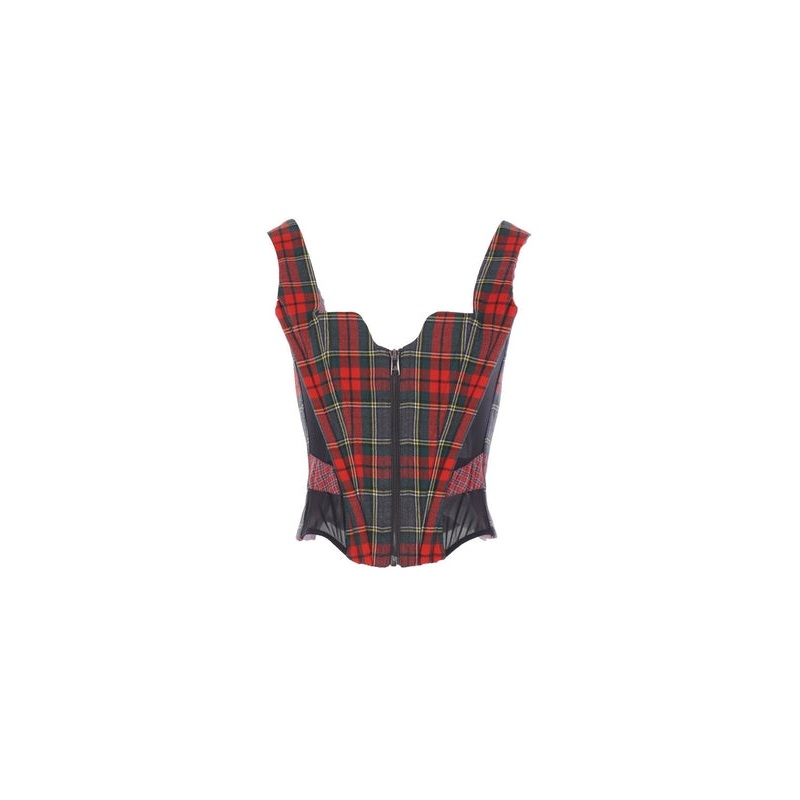 Vivienne Westwood Checked Sleeveless