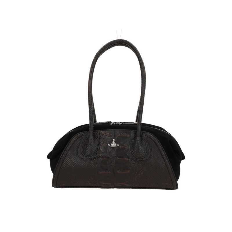 Vivienne Westwood Brown Black Tote Bags