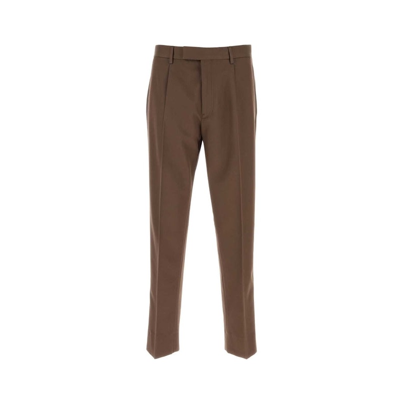 Z Zegna Brown Tailored Pants|IT 52
