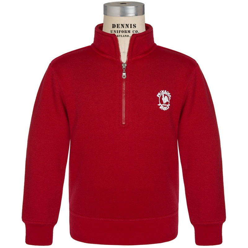 1/4 Zip Pullover Sweatshirt|095 – Red|Toddler – Y3XS Toddler 2 – Youth 3XS|Toddler – Y2XS Toddler 3-4 – Youth 2XS|Youth – YXS Youth Size 5-6|Youth – YS Youth Size 7-8|Youth – YM Youth Size 10|Youth – YL Youth Size 12|SPR