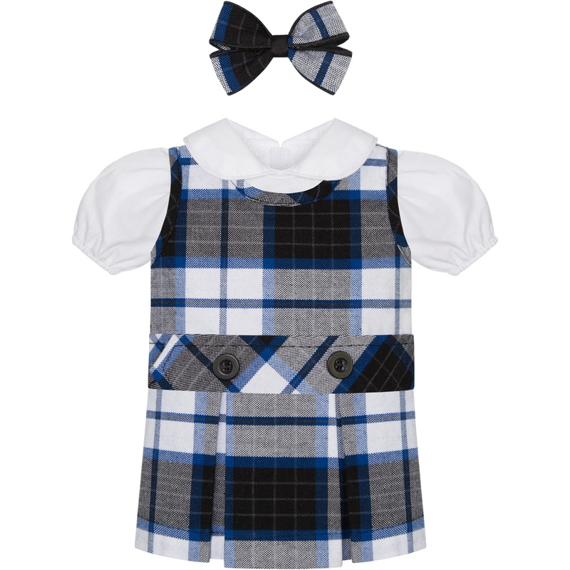 Jumper Dress Doll Outfit|155 – Adams Plaid