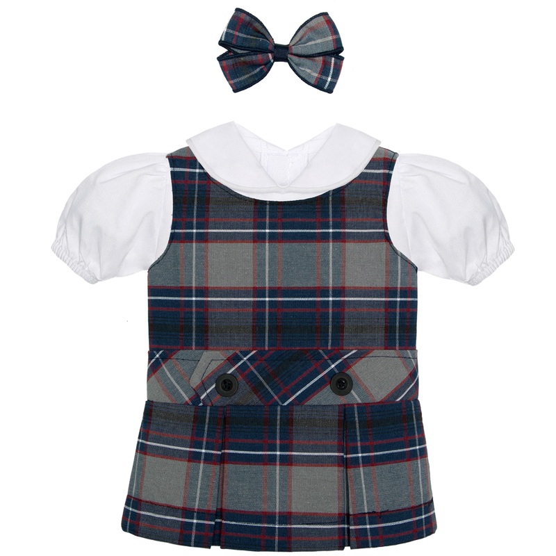 Jumper Dress Doll Outfit|270 – Dunbar Plaid