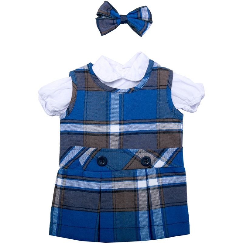 Jumper Dress Doll Outfit|300 – Grant Plaid