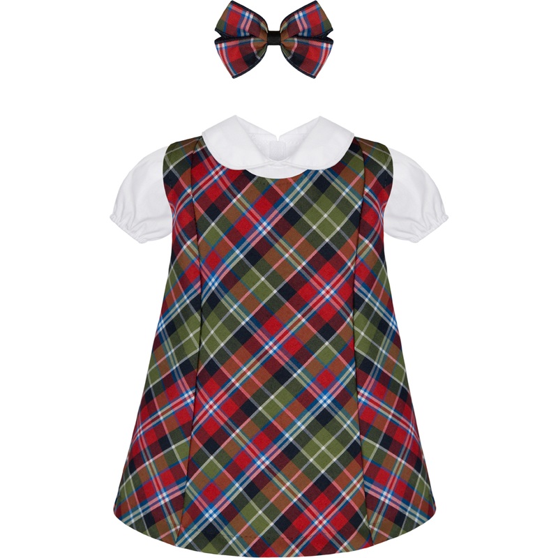 Jumper Dress Doll Outfit|534 – Primrose Plaid