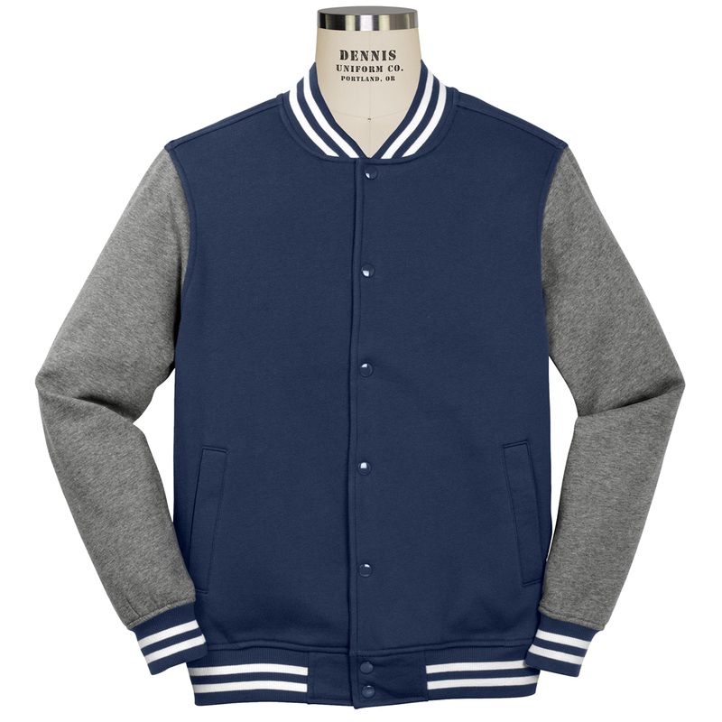 Fleece Letterman Jacket|931 – Navy-Heather Grey|Adult Unisex – AXS Adult|Adult Unisex – AS Adult|Adult Unisex – AM Adult|Adult Unisex – AL Adult|Adult Unisex – AXL Adult|Adult Unisex – A2XL Adult|Adult Unisex – A3XL Adult|Adult Unisex – A4XL Adult|LYI