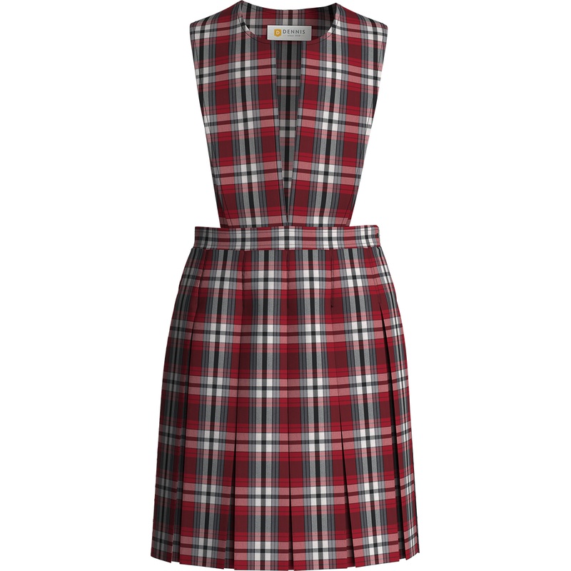 Scoop Neck Split Front Jumper|470 – McDonald Plaid|Toddler – G2 Girls  Size 2|Youth – G3 Girls  Size 3|Youth – G4 Girls  Size 4|Youth – G5 Girls  Size 5|Youth – G6 Girls  Size 6|Youth – G7 Girls  Size 7|Youth – G8 Girls  Size 8|Youth – G10 Girls  Size 10|