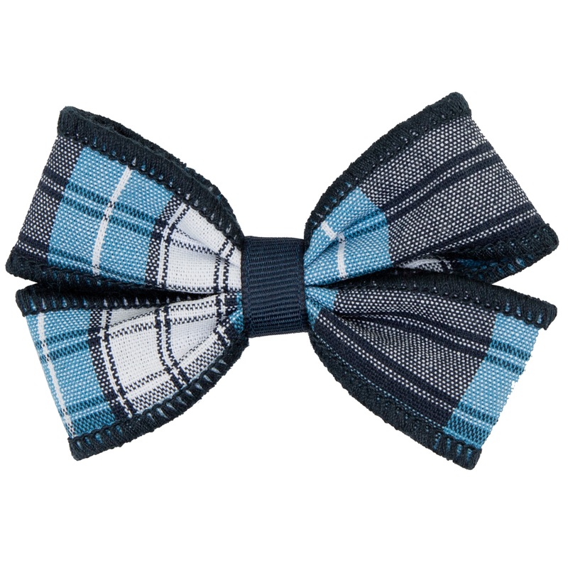 Alligator Clip Hair Bow|545 – RR Plaid