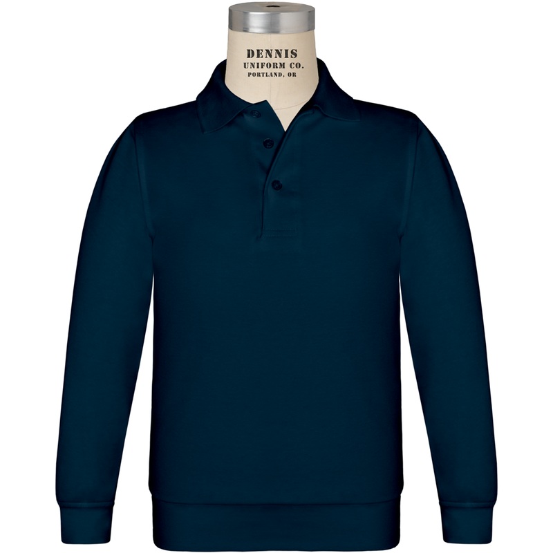 Long Sleeve Banded Jersey Polo