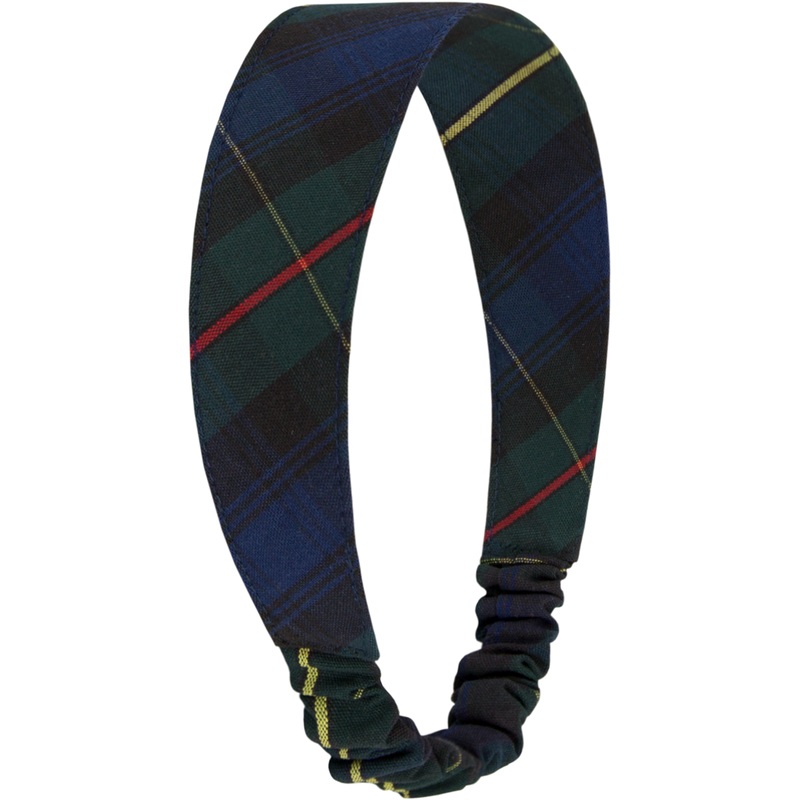 Wide Stretch Headband|191 – Bradley Plaid