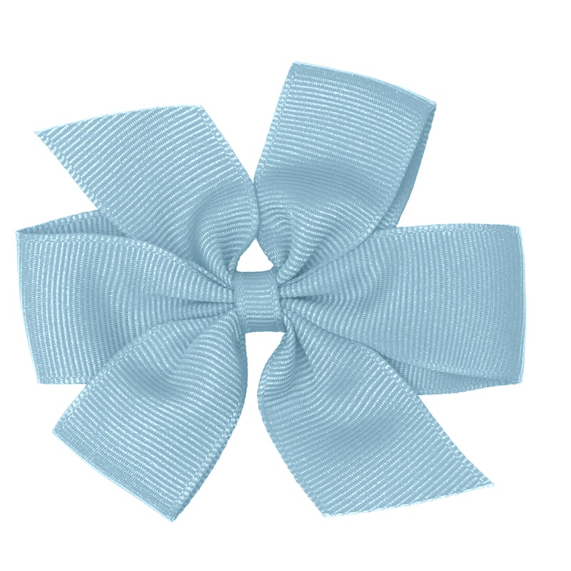 Color Clip Hair Bow|055 – Light Blue
