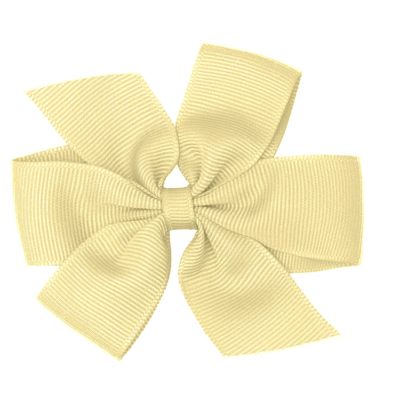 Color Clip Hair Bow|121 – Yellow
