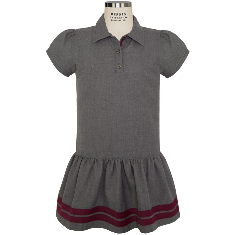 Gala Dress|127 – Burgundy-Grey|Toddler – TD2 Toddler 2 – Youth 3XS|Toddler – TD3 Toddler 3 Youth 2XS|Toddler – TD4 Toddler 4|Youth – YXS Youth Size 5-6|Youth – YS Youth Size 7-8|Youth – YM Youth Size 10|Youth – YL Youth Size 12|Youth – YXL Youth Size 14-1