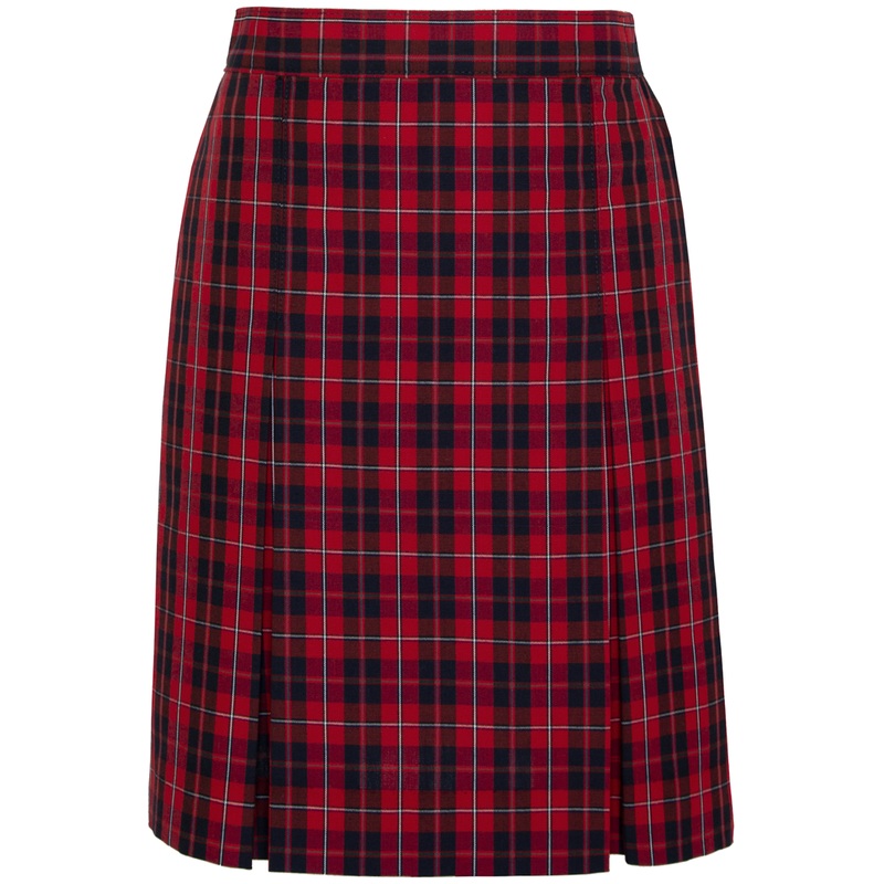 Stitched-Down Box Pleat Skirt|486 – 65 Plaid|Youth – G3 Girls  Size 3|Youth – G4 Girls  Size 4|Youth – G5 Girls  Size 5|Youth – G6 Girls  Size 6|Youth – G6X Girls  Size 6X|Youth – G7 Girls  Size 7|Youth – G8 Girls  Size 8|Youth – G10 Girls  Size 10|Youth