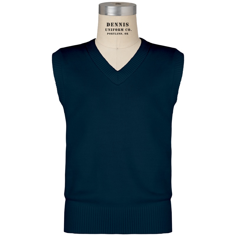 V-Neck Pullover Sweater Vest|067 – Navy|Youth – YM Youth Size 10|Youth – YL Youth Size 12|Youth – YXL Youth Size 14-16|Adult Unisex – AS Adult|Adult Unisex – AM Adult|Adult Unisex – AL Adult|Adult Unisex – AXL Adult|Adult Unisex – A2XL Adult|Adult Unisex