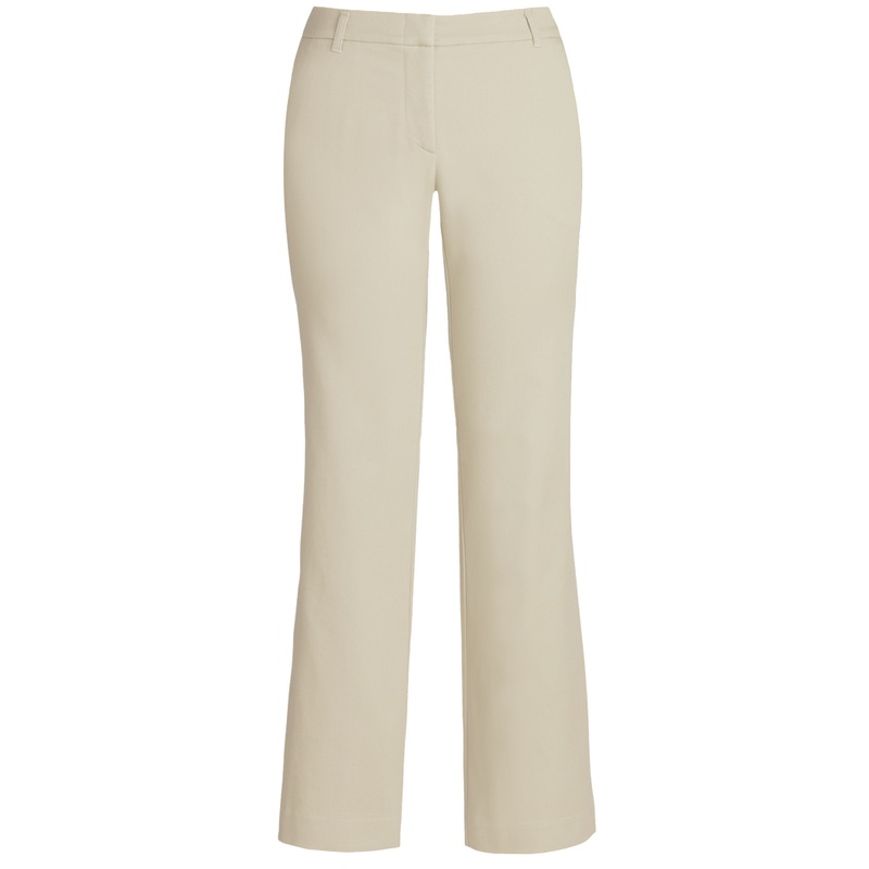 Cotton-Rich Stretch Twill Dress Pants