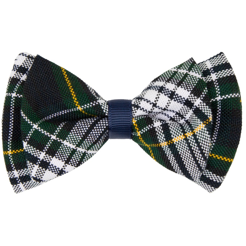 Bowtie Style Hair Bow|215 – Campbell Plaid
