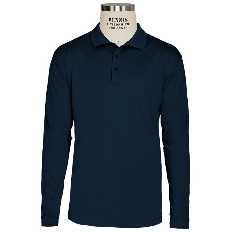 Long Sleeve Performance Polo|067 – Navy|Adult Unisex – AS Adult|Adult Unisex – AM Adult|Adult Unisex – AL Adult|Adult Unisex – AXL Adult|Adult Unisex – A2XL Adult|EZU