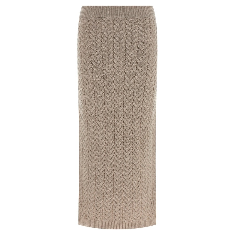 S Max Mara Beige Skirts|L|M