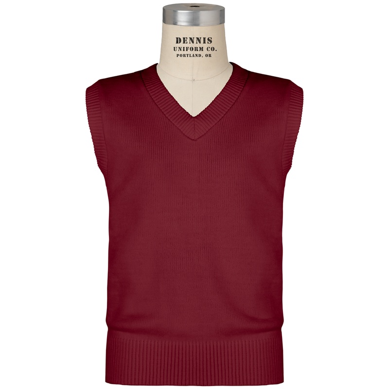 V-Neck Pullover Sweater Vest|125 – Cardinal|Youth – YM Youth Size 10|Youth – YL Youth Size 12|Youth – YXL Youth Size 14-16|Adult Unisex – AS Adult|Adult Unisex – AM Adult|Adult Unisex – AL Adult|Adult Unisex – AXL Adult|Adult Unisex – A2XL Adult|Adult Uni