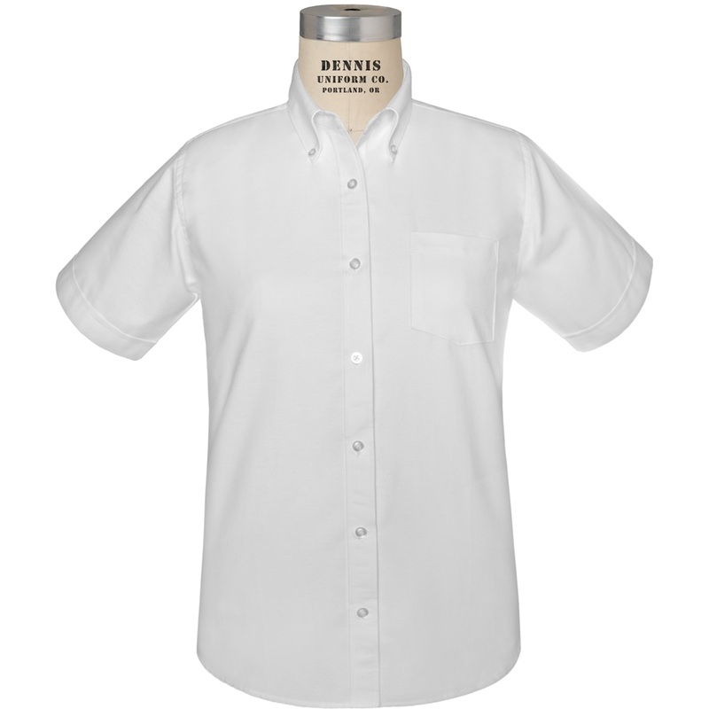 Short Sleeve Oxford Shirt|119 – White|Size Range – XS Extra Small|Size Range – S Small|Size Range – M Medium|Size Range – L Large|Size Range – XL Extra Large|Size Range – 2XL Two Extra Large|Size Range – 3XL Three Extra Large|EJL