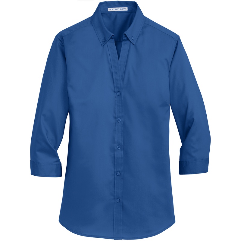 3/4 Sleeve Twill Shirt|103 – Royal|Size Range – XS Extra Small|Size Range – S Small|Size Range – M Medium|Size Range – L Large|Size Range – XL Extra Large|Size Range – 2XL Two Extra Large|Size Range – 3XL Three Extra Large|Size Range – 4XL Four Extra Larg
