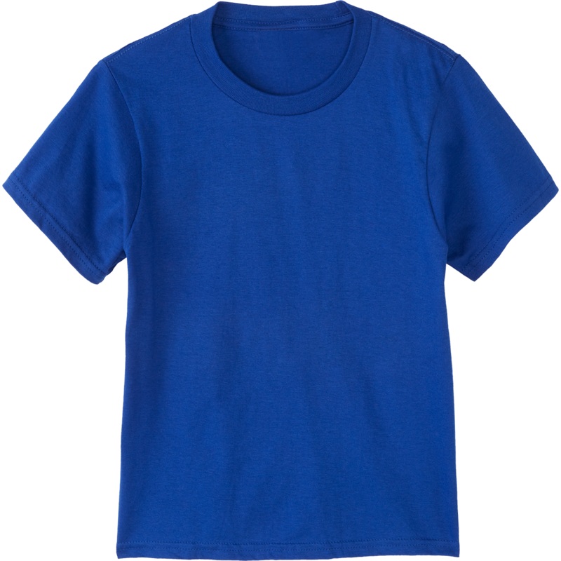 Crew Neck Wicking T-Shirt|103 – Royal|Youth – YXS Youth Size 5-6|Youth – YS Youth Size 7-8|Youth – YM Youth Size 10|Youth – YL Youth Size 12|Youth – YXL Youth Size 14-16|Adult Unisex – AS Adult|Adult Unisex – AM Adult|Adult Unisex – AL Adult|Adult Unisex