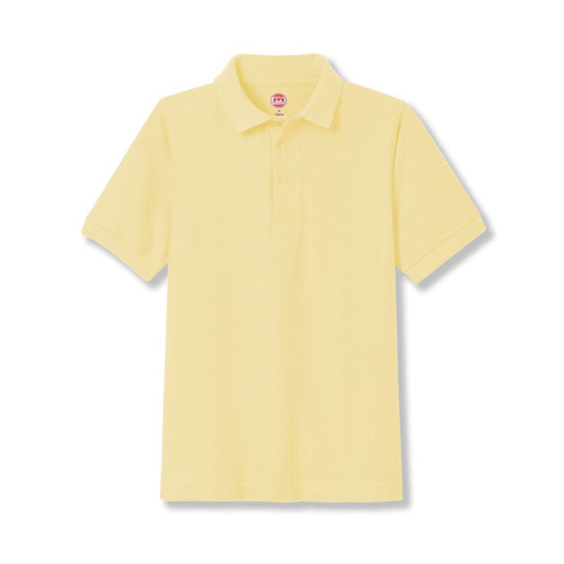 Short Sleeve Piqu Polo|121 – Yellow|Toddler – TD3 Toddler 3 Youth 2XS|Little Kids – YXS Youth Size 5-6|Big Kids – YS Youth Size 7-8|Big Kids – YM Youth Size 10|Big Kids – YL Youth Size 12|Big Kids – YXL Youth Size 14-16|SYL