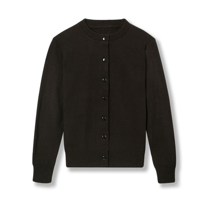 Jewel Neck Cardigan Sweater|007 – Black|Toddler – Y2XS Toddler 3-4 – Youth 2XS|Youth – YXS Youth Size 5-6|Youth – YS Youth Size 7-8|Youth – YM Youth Size 10|Youth – YL Youth Size 12|Youth – YXL Youth Size 14-16|Adult Unisex – AS Adult|Adult Unisex – AM Ad