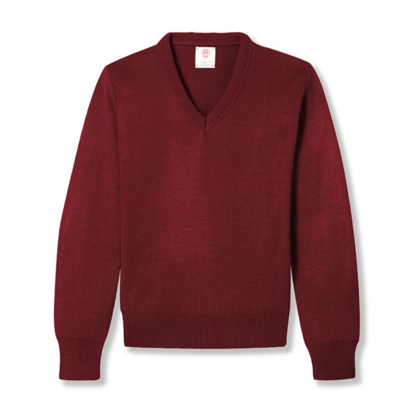 V-Neck Sweater|128 – Burgundy|Youth – YM Youth Size 10|Youth – YL Youth Size 12|Youth – YXL Youth Size 14-16|Adult Unisex – AS Adult|Adult Unisex – AM Adult|Adult Unisex – AL Adult|Adult Unisex – AXL Adult|Adult Unisex – A2XL Adult|Adult Unisex – A3XL Adu