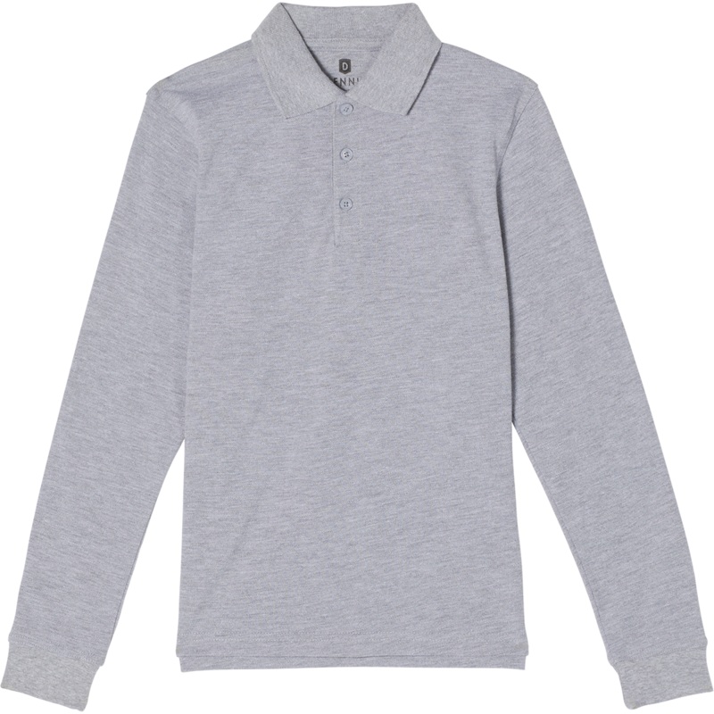 Long Sleeve Piqu Polo|759 – Oxford Grey|Youth – YXS Youth Size 5-6|Youth – YS Youth Size 7-8|Youth – YM Youth Size 10|Youth – YL Youth Size 12|Youth – YXL Youth Size 14-16|Adult Unisex – AS Adult|Adult Unisex – AM Adult|Adult Unisex – AL Adult|Adult Uni