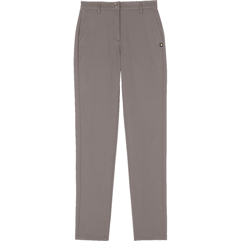 Mid-Rise Tapered Leg Tech Twill Pants