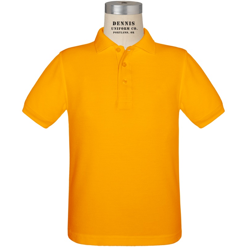 Short Sleeve Piqu Polo|148 – Gold|Toddler – TD3 Toddler 3 Youth 2XS|Youth – YXS Youth Size 5-6|Youth – YS Youth Size 7-8|Youth – YM Youth Size 10|Youth – YL Youth Size 12|Youth – YXL Youth Size 14-16|Adult Unisex – AS Adult|Adult Unisex – AM Adult|Adult