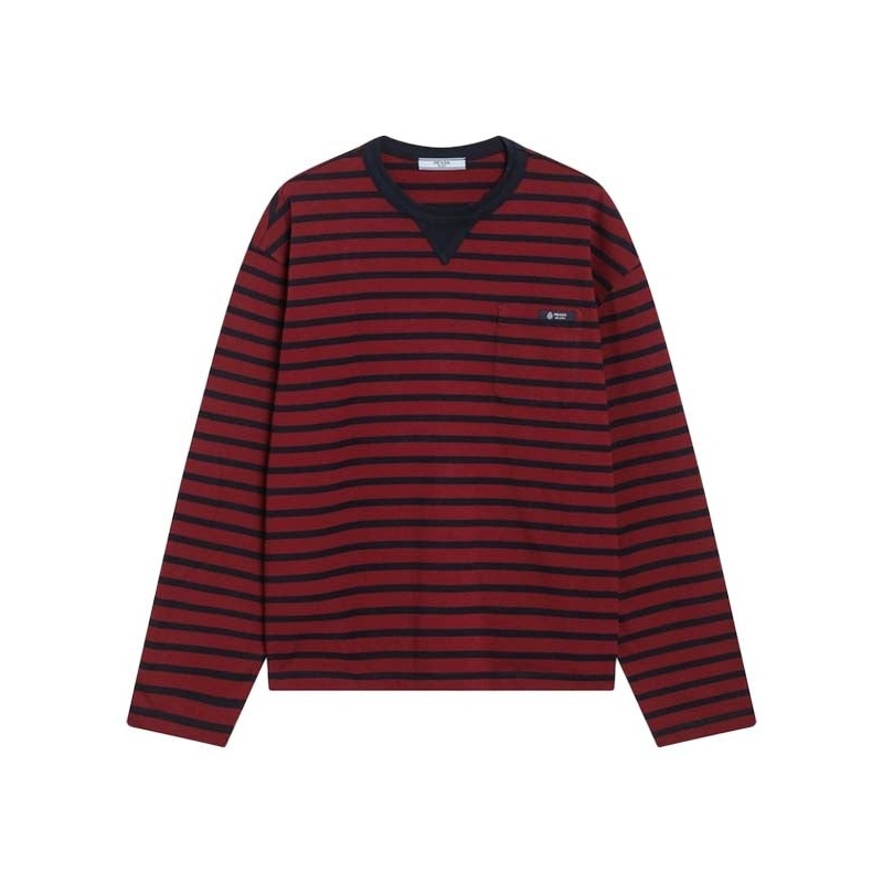 Striped Long Sleeve Top|M|S|XS