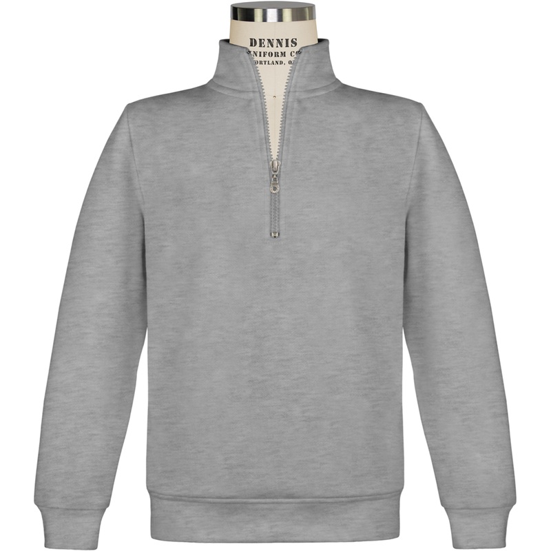 1/4 Zip Pullover Sweatshirt|759 – Oxford Grey|Youth – YS Youth Size 7-8|Youth – YM Youth Size 10|Youth – YL Youth Size 12|Youth – YXL Youth Size 14-16|Adult Unisex – AS Adult|Adult Unisex – AM Adult|A9H