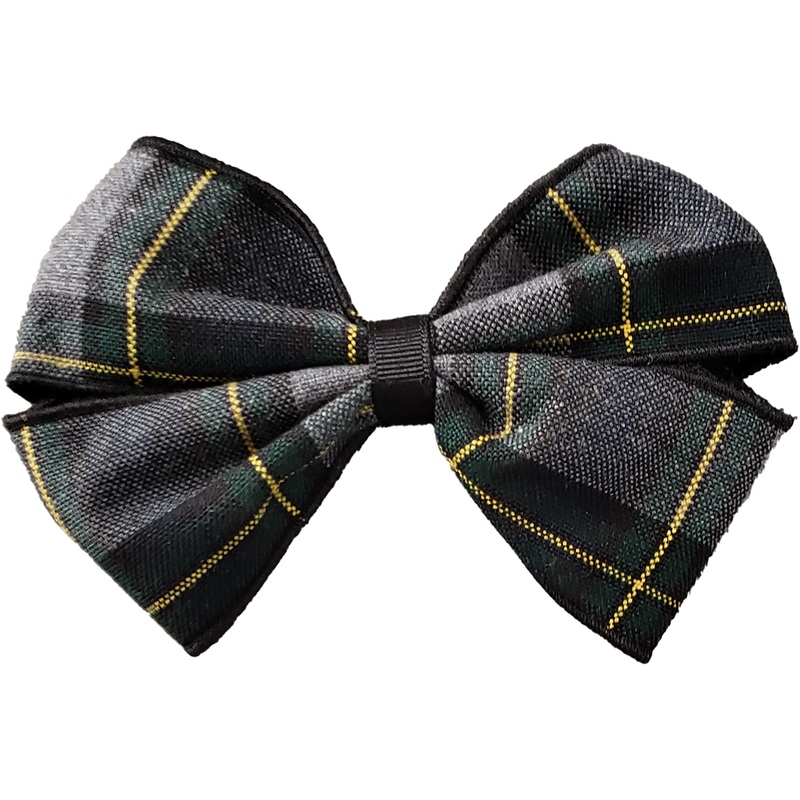 Clip Hair Bow|275 – EE Plaid