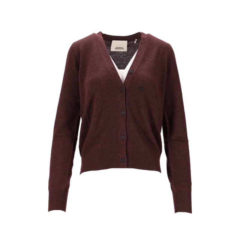 Isabel Marant Burgundy Cardigans
