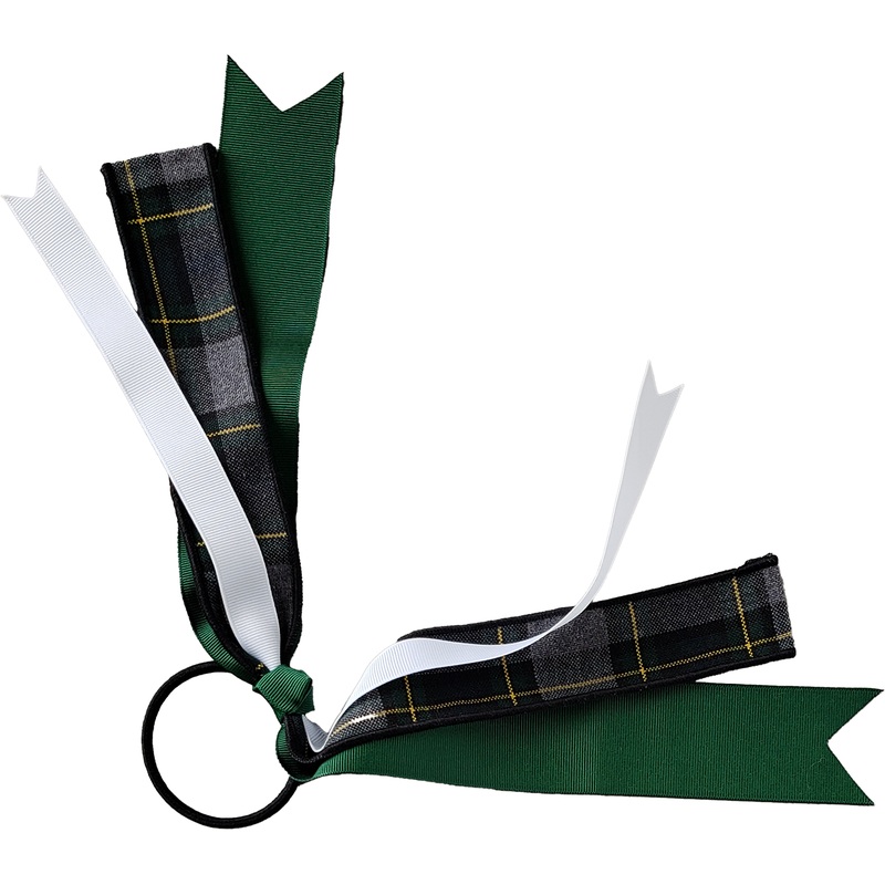 Streamer Hair Bow|275 – EE Plaid