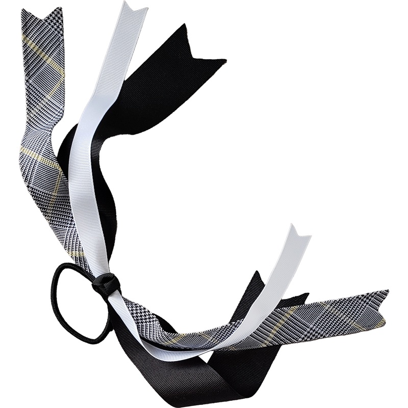Streamer Hair Bow|626 – Fairway Plaid