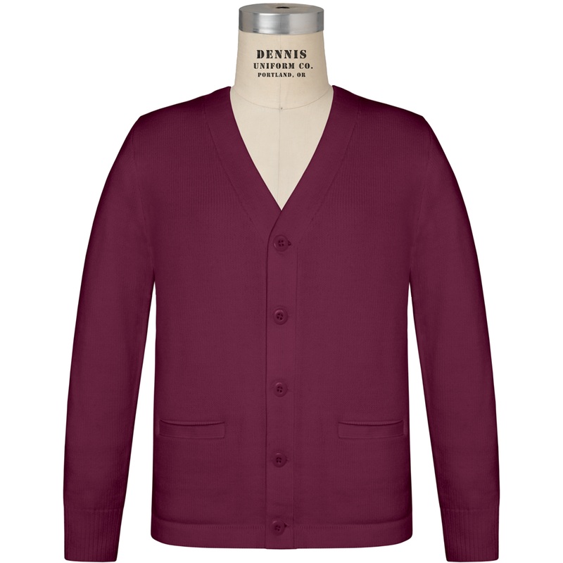 V-Neck Button Front Cardigan|130 – Wine|Toddler – Y2XS Toddler 3-4 – Youth 2XS|Youth – YXS Youth Size 5-6|Youth – YS Youth Size 7-8|Youth – YM Youth Size 10|Youth – YL Youth Size 12|Youth – YXL Youth Size 14-16|Adult Unisex – AS Adult|Adult Unisex – AM Ad