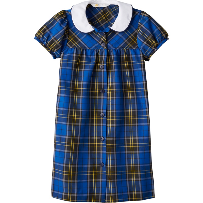 Short Sleeve Peter Pan Collar Dress