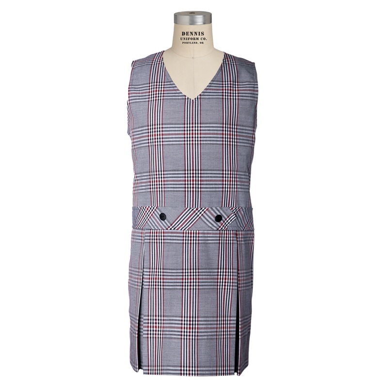 V-Neck Drop Waist Jumper|208 – Baldwin Plaid|Toddler – G2 Girls  Size 2|Youth – G3 Girls  Size 3|Youth – G4 Girls  Size 4|Youth – G5 Girls  Size 5|Youth – G6 Girls  Size 6|Youth – G7 Girls  Size 7|Youth – G8 Girls  Size 8|Youth – G10 Girls  Size 10|Youth