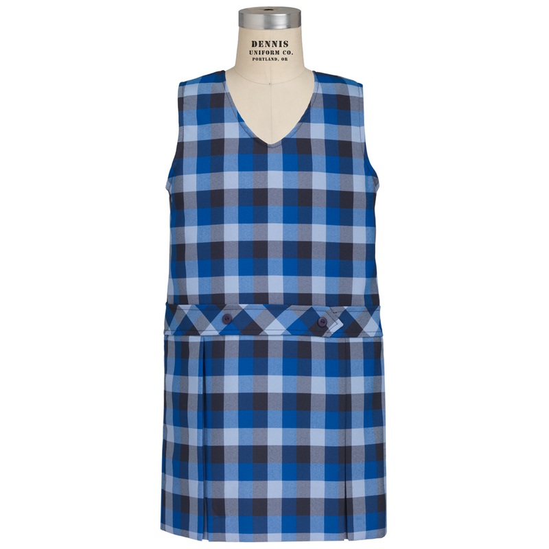 V-Neck Drop Waist Jumper|325 – Hastings Plaid|Toddler – G2 Girls  Size 2|Youth – G3 Girls  Size 3|Youth – G4 Girls  Size 4|Youth – G5 Girls  Size 5|Youth – G6 Girls  Size 6|Youth – G7 Girls  Size 7|Youth – G8 Girls  Size 8|Youth – G10 Girls  Size 10|Youth