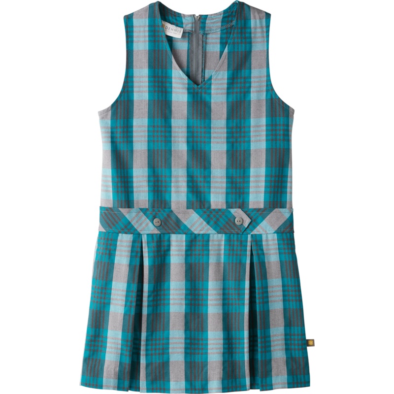 V-Neck Drop Waist Jumper|715 – Wellington Plaid|Youth – G3 Girls  Size 3|Youth – G4 Girls  Size 4|Youth – G5 Girls  Size 5|Youth – G6 Girls  Size 6|Youth – G7 Girls  Size 7|Youth – G8 Girls  Size 8|Youth – G10 Girls  Size 10|Youth – G12 Girls  Size 12|You