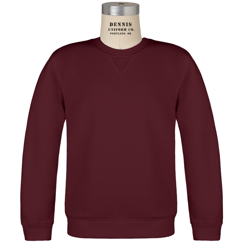 Crew Neck Sweatshirt|059 – Maroon|Toddler – Y3XS Toddler 2 – Youth 3XS|Toddler – Y2XS Toddler 3-4 – Youth 2XS|Youth – YXS Youth Size 5-6|Youth – YS Youth Size 7-8|Youth – YM Youth Size 10|Youth – YL Youth Size 12|Youth – YXL Youth Size 14-16|Adult Unisex