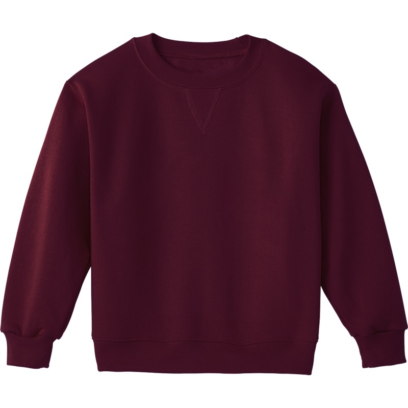Crew Neck Sweatshirt|130 – Wine|Toddler – Y3XS Toddler 2 – Youth 3XS|Toddler – Y2XS Toddler 3-4 – Youth 2XS|Youth – YXS Youth Size 5-6|Youth – YS Youth Size 7-8|Youth – YM Youth Size 10|Youth – YL Youth Size 12|Youth – YXL Youth Size 14-16|Adult Unisex –